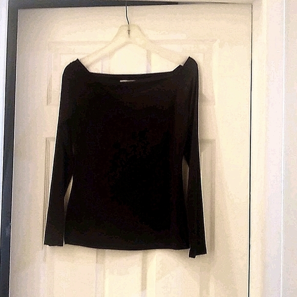 Designer slightly draped top ladies s/m - Picture 2 of 2